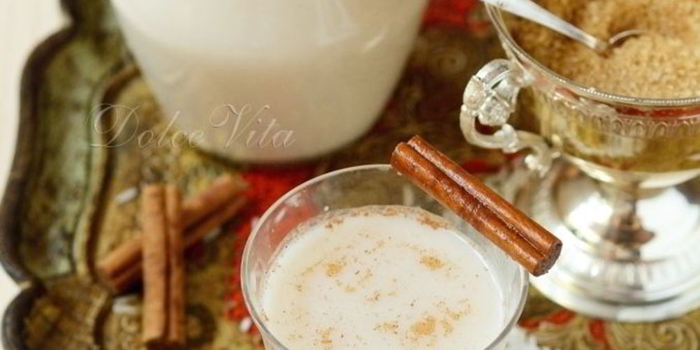 Рецепт мексиканский напиток из риса и миндаля