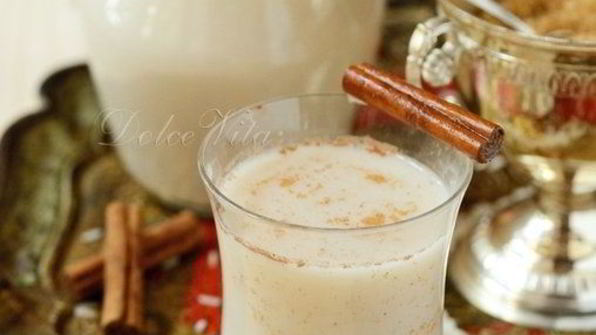 мексиканский напиток из риса и миндаля