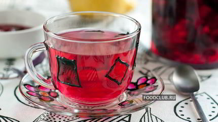 Напиток из базилика с лимоном