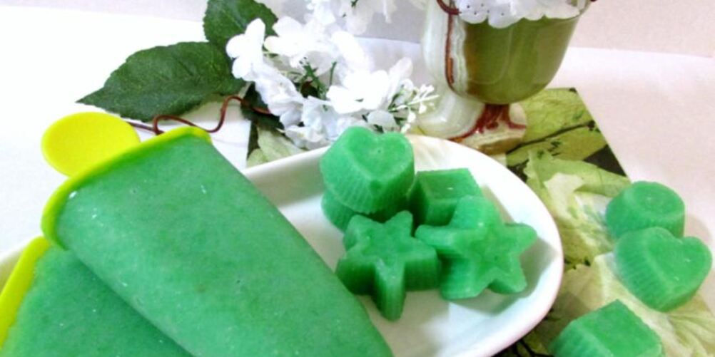 Рецепт огуречный лед с мятным сиропом