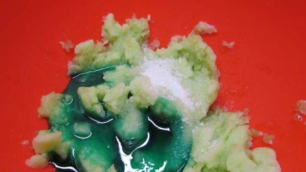 огуречный лед с мятным сиропом