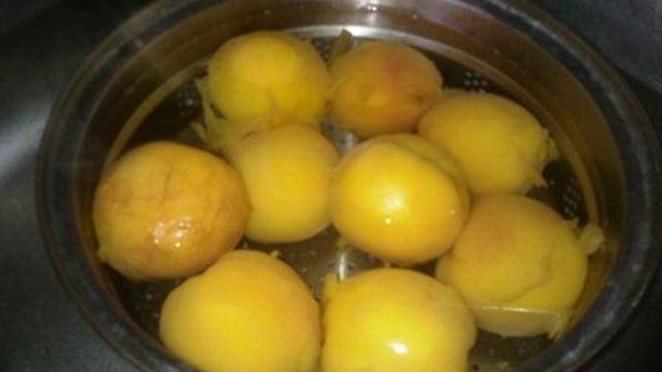 персики в сиропе