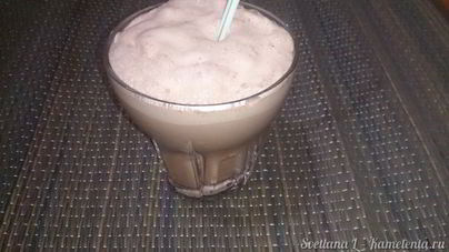 Шоколадно-мятный коктейль