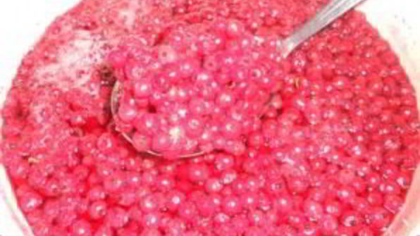 сироп из красной смородины