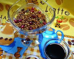 Зерна пшеницы в сиропе