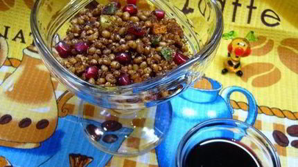 Зерна пшеницы в сиропе