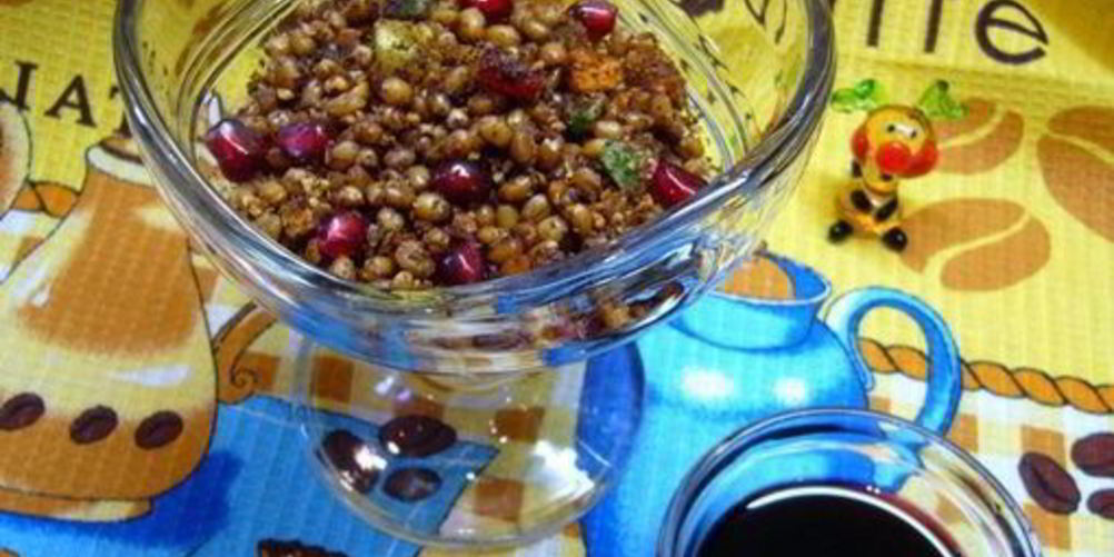 Рецепт зерна пшеницы в сиропе