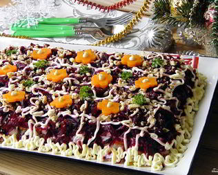 Салаты с селедкой