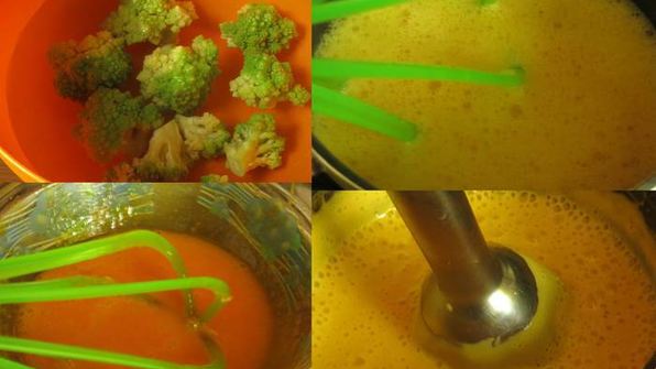 капуста романеско под соусом сабайон