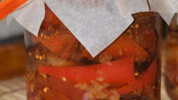 консервированный салат из баклажанов