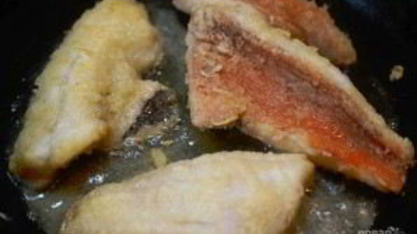 морской окунь с табуле из киноа