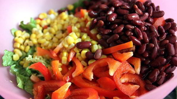 мясной салат