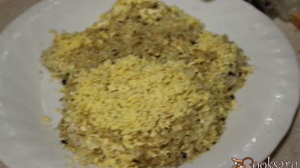 новогодний салат обезьянка