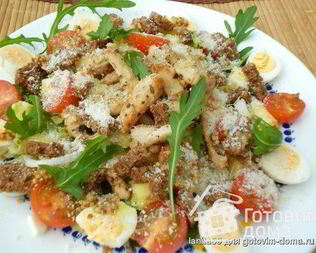 Салат Ананасовые фантазии