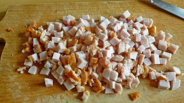 салат грибная поляна с шампиньонами