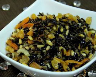 Салат из дикого риса