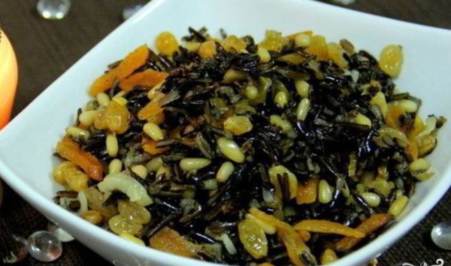 Салат из дикого риса