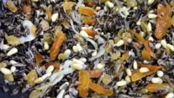 салат из дикого риса