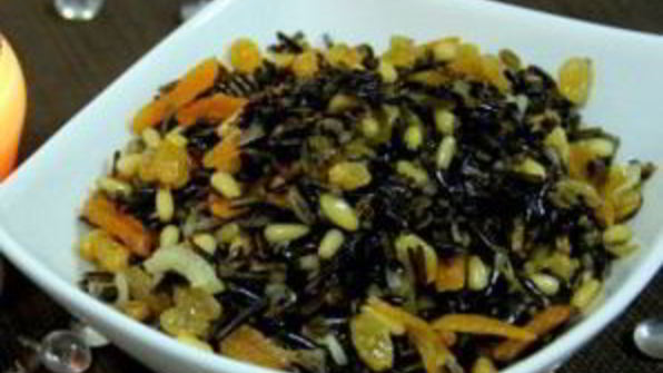 салат из дикого риса