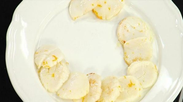 салат из гребешков