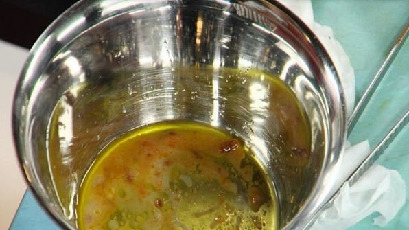 салат из гребешков