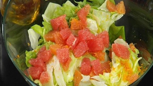 салат из гребешков