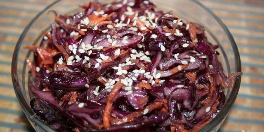 Рецепт салат из капусты и моркови