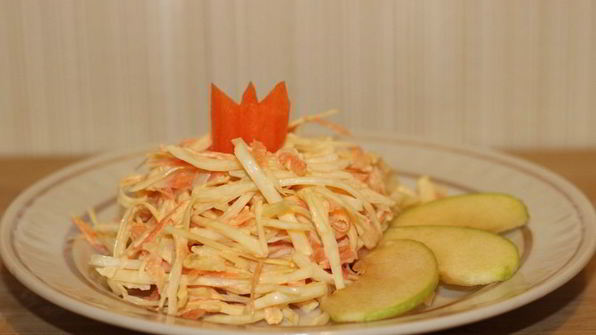 салат из капусты