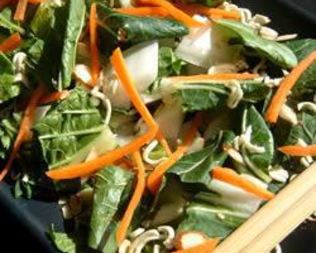 Салат из китайской капусты Бок Чой