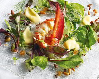 Салат из омаров