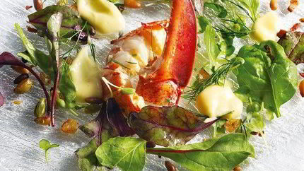 Салат из омаров