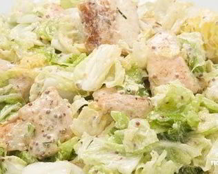 Салат из пекинской капусты с сухариками