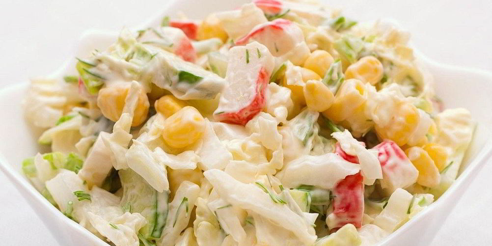 Рецепт салат из пекинской капусты
