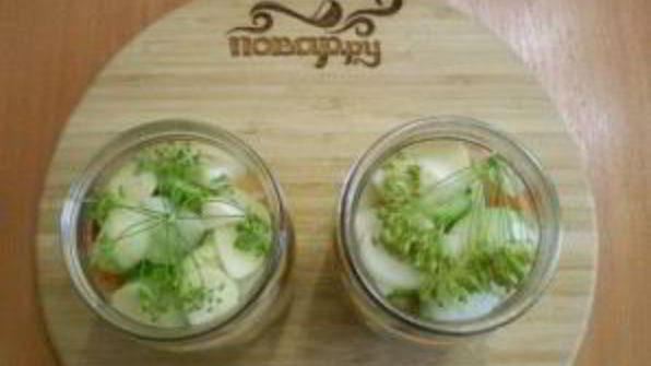 салат из помидоров и огурцов на зиму