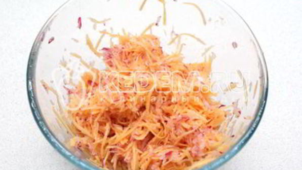 салат из редиса с маслинами