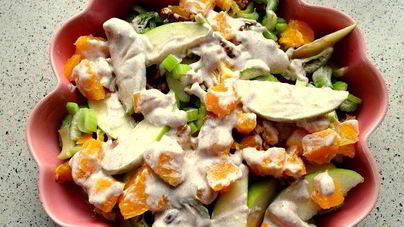 Салат из сельдерея и яблок