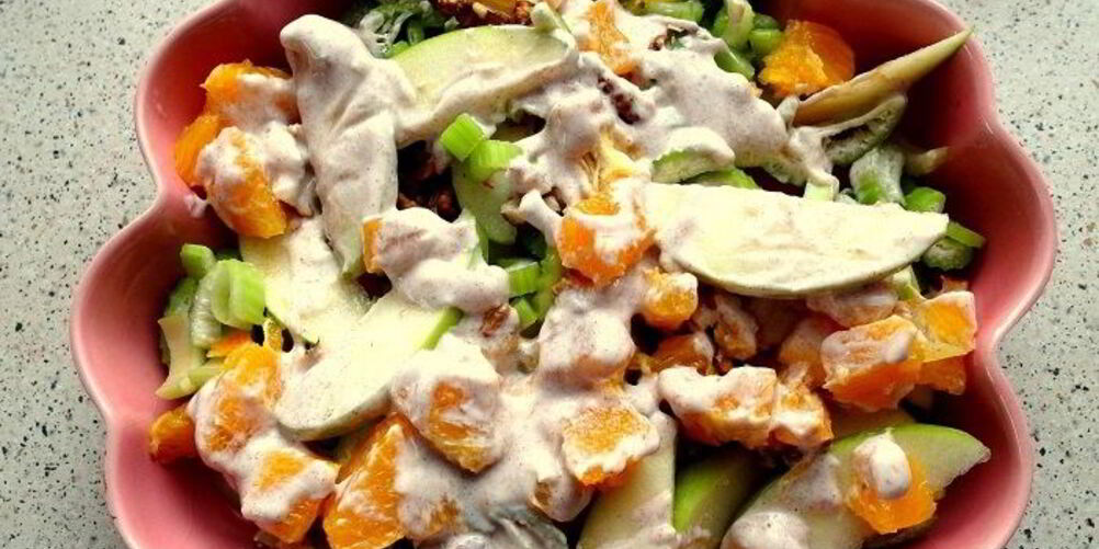 Рецепт салат из сельдерея и яблок