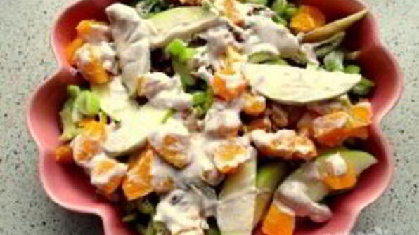 салат из сельдерея и яблок