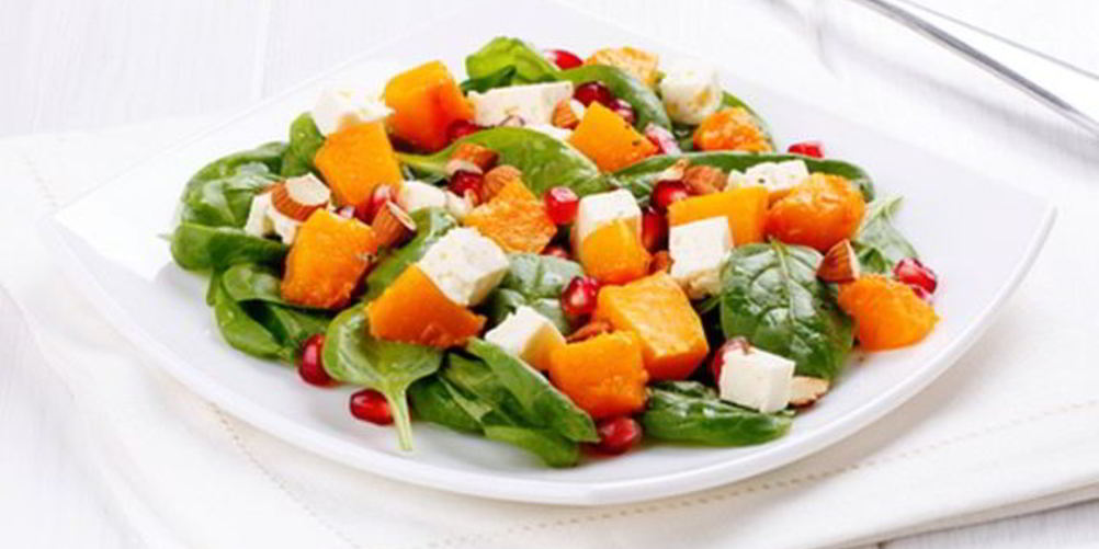 Рецепт салат из тыквы сквош