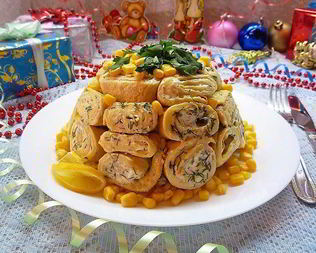 Салат Кружевница