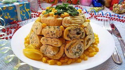 Салат Кружевница