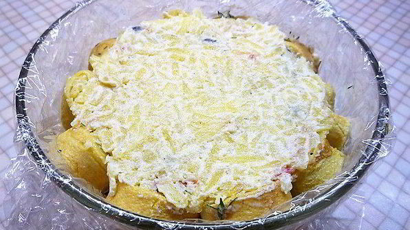 салат кружевница