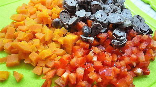 салат кружевница