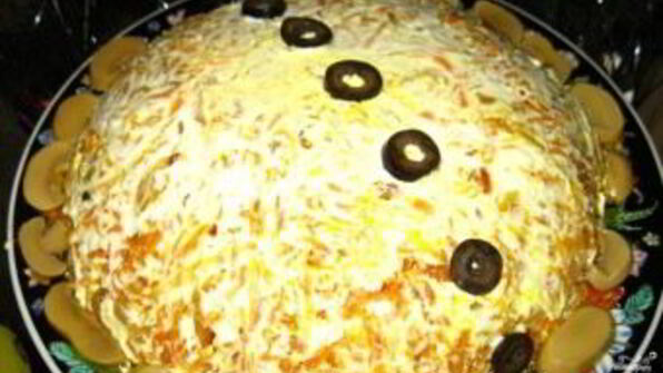 салат лисья шуба