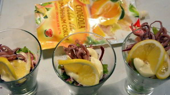 салат морской коктейль