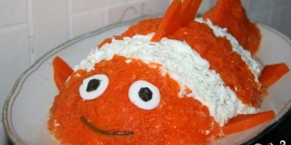 Рецепт салат немо