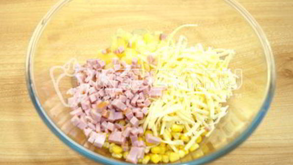 салат новогодний блюз