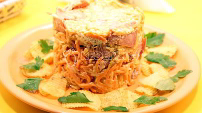 Салат Орхидея