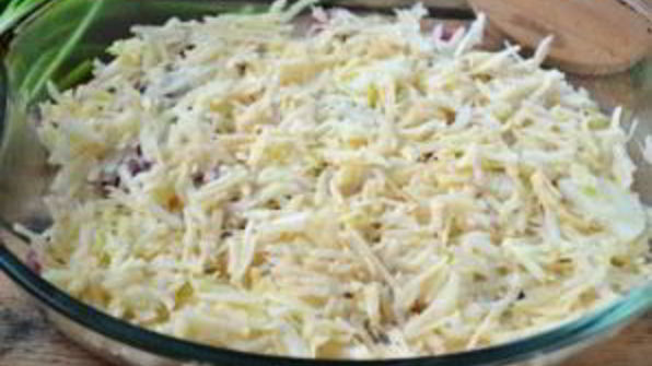 мясо под шубой