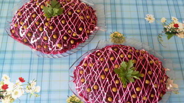 салат сельдь под шубой